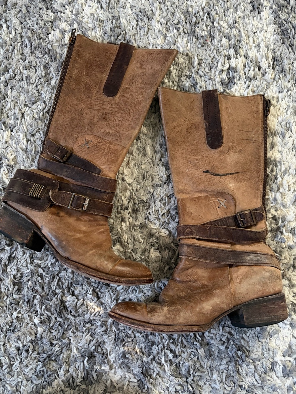 Freebird by Steven Women’s Dakota Distressed Boots Sz 8